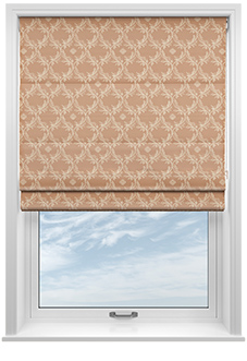 Trellis Prints, Vine and Bloom Manson - Roman Blind
